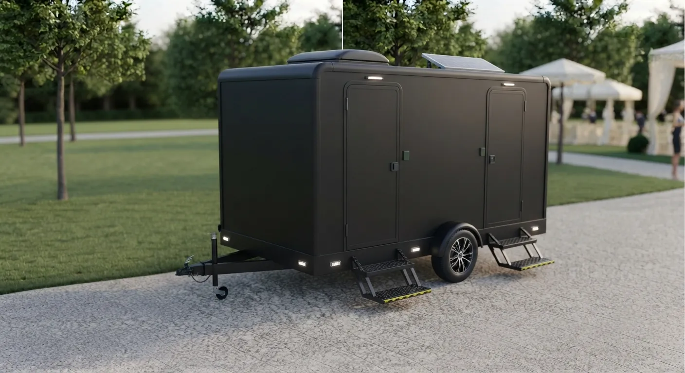 2 Stall Restroom Trailer in Berwyn, IL