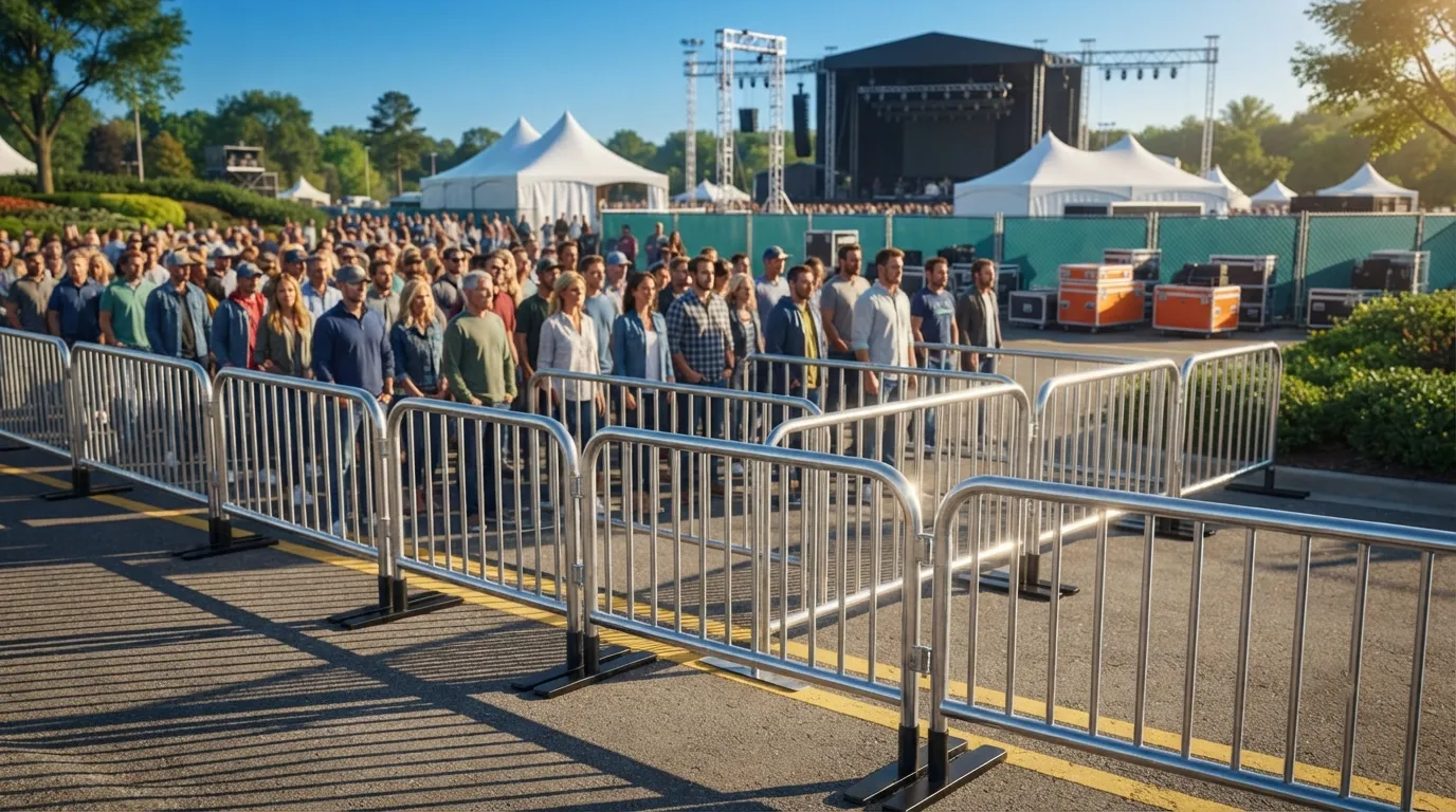 Crowd Control Barrier Rental in Berwyn, IL