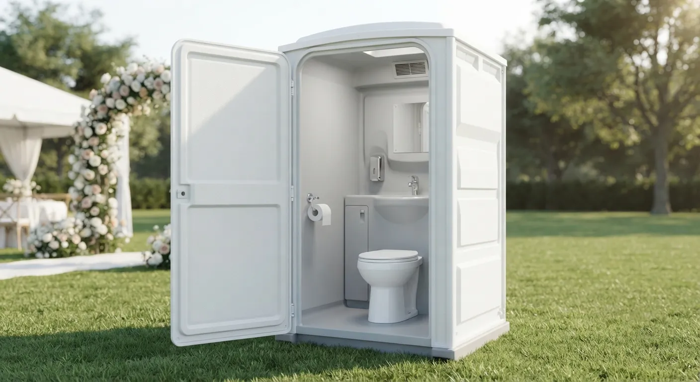 Deluxe Flushable Porta Potty in Berwyn, IL