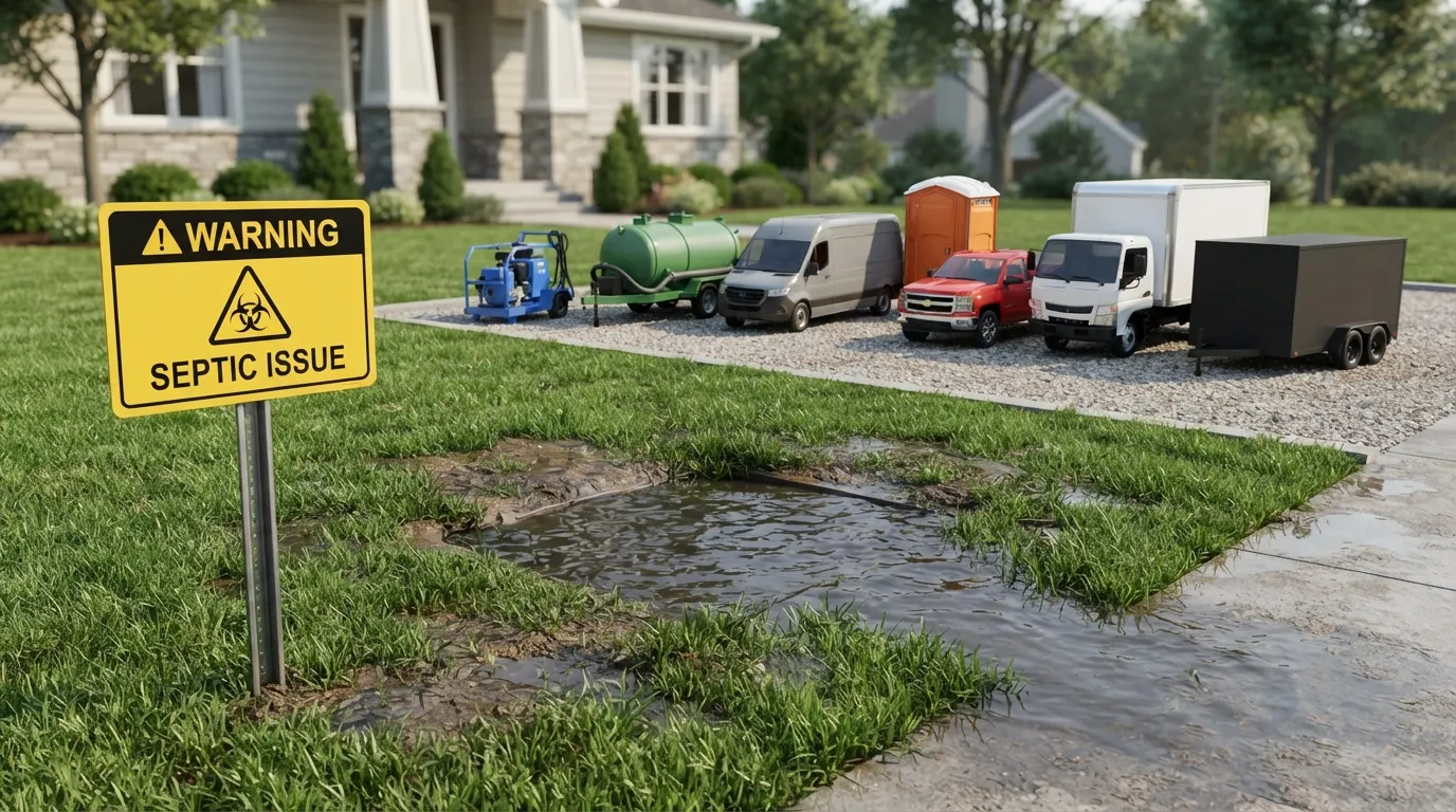 Septic Tank Warning Signs in Berwyn, IL